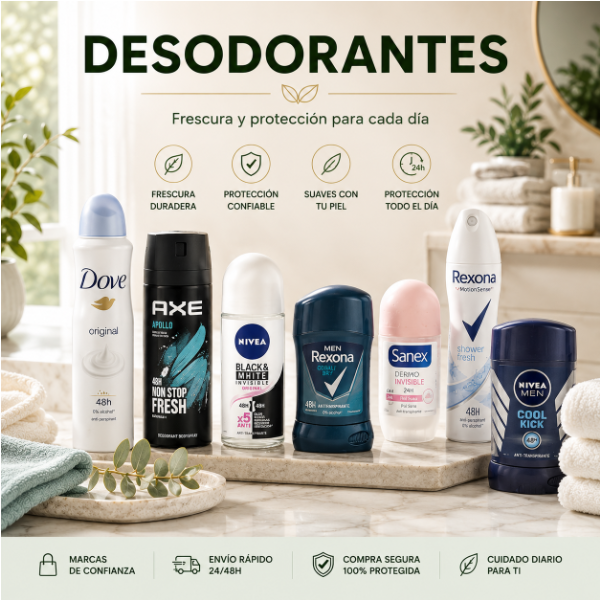 Desodorantes