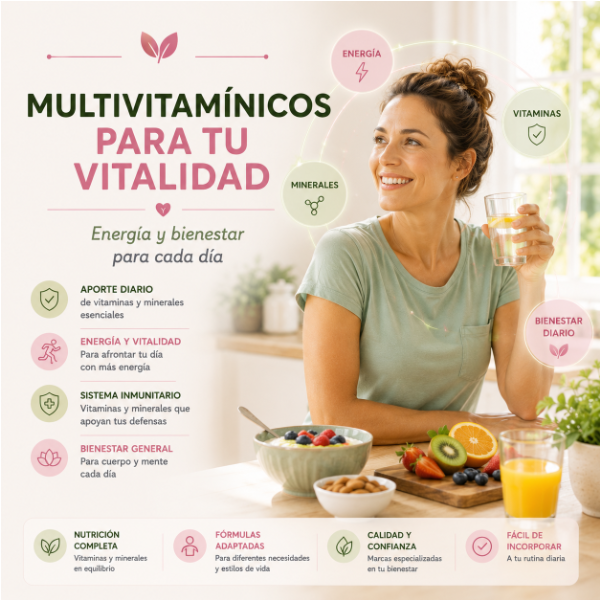 Multivitamínicos para tu Vitalidad
