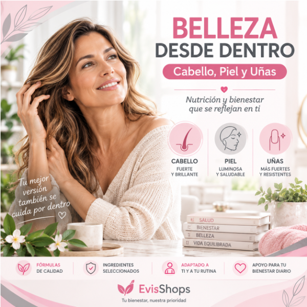 Belleza desde Dentro: Cabello, Piel y Uñas