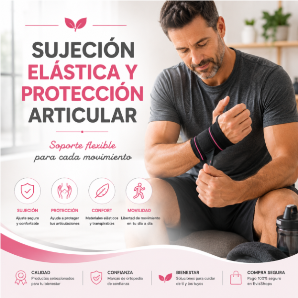 Sujeción Elástica y Protección Articular