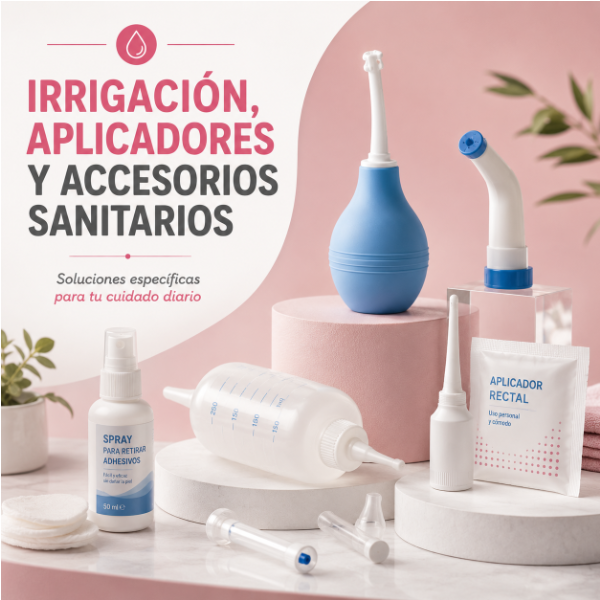 Irrigación, Aplicadores y Accesorios Sanitarios