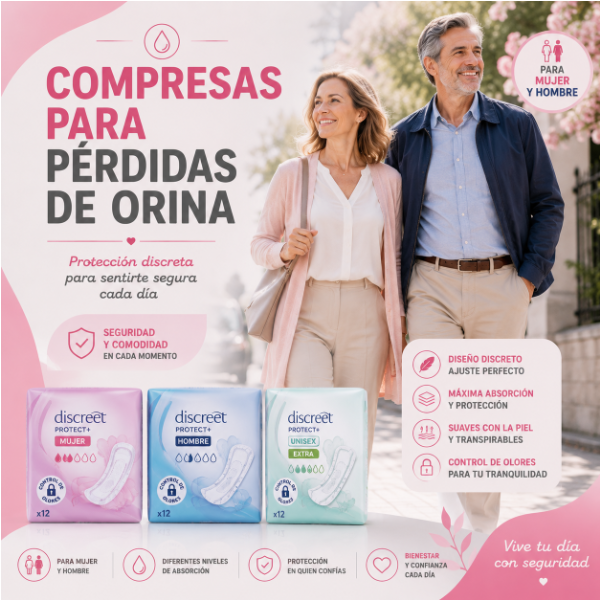 Compresas para Pérdidas de Orina