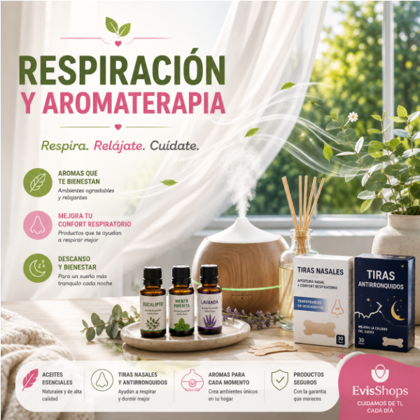 Respiración y aromaterapia