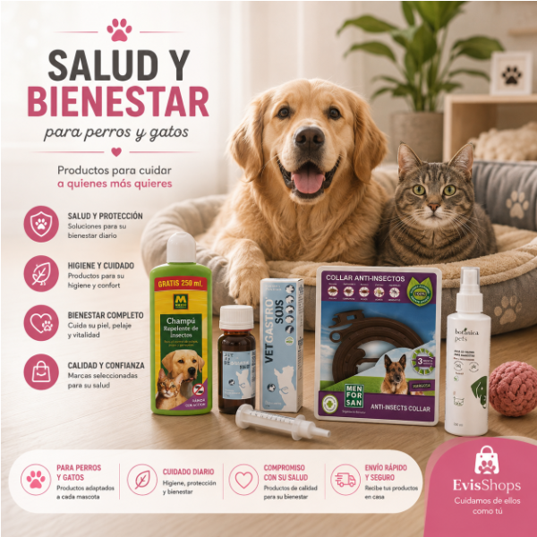 Salud y Bienestar para Perros y Gatos