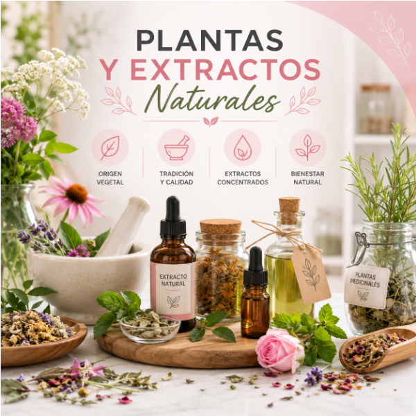 Plantas y Extractos Naturales