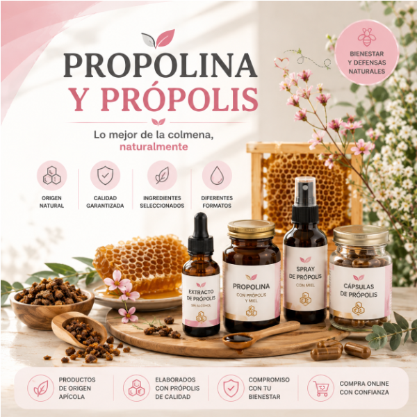 Propolina y Própolis