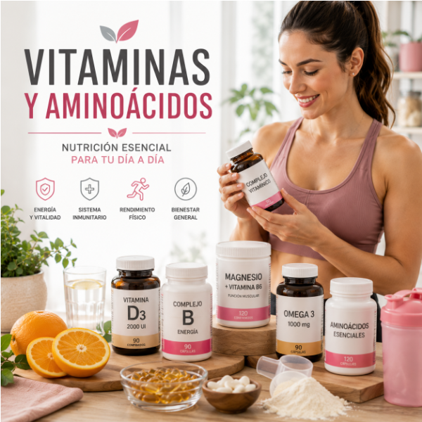 Vitaminas y Aminoácidos