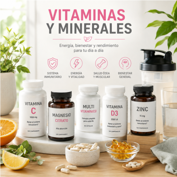 Vitaminas y Minerales