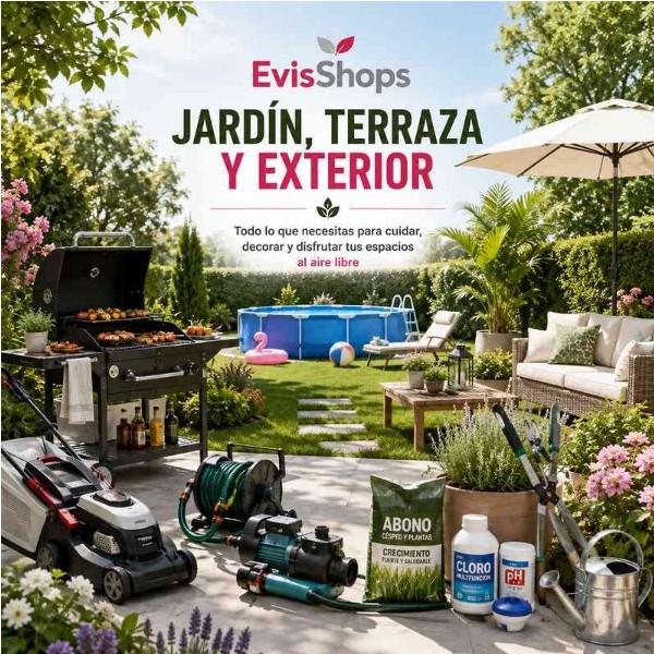 Jardín, Terraza y Exterior