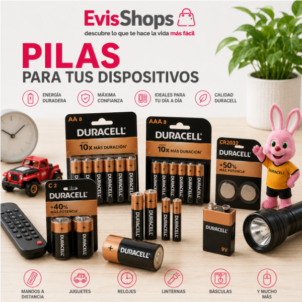 Pilas para tus Dispositivos