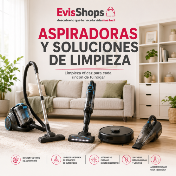 Aspiradoras y Soluciones de Limpieza