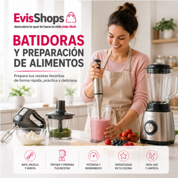 Batidoras y Preparación de Alimentos