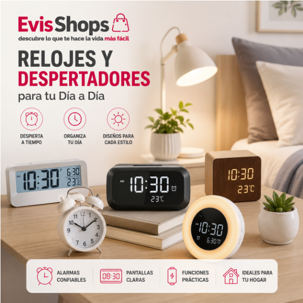 Relojes y Despertadores para tu Día a Día
