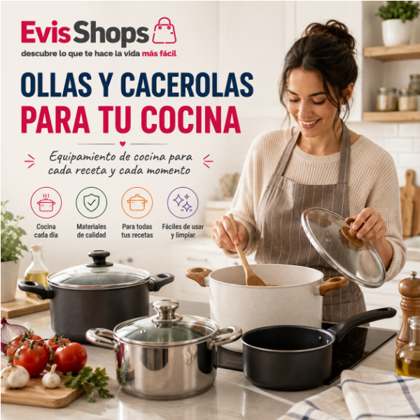 Ollas y Cacerolas para tu Cocina