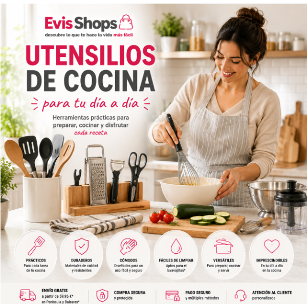 Utensilios de Cocina para tu Día a Día