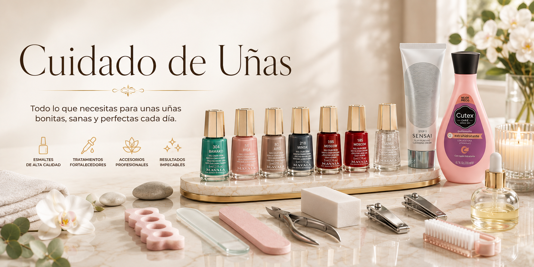 Cuidado de uñas. EvisShops