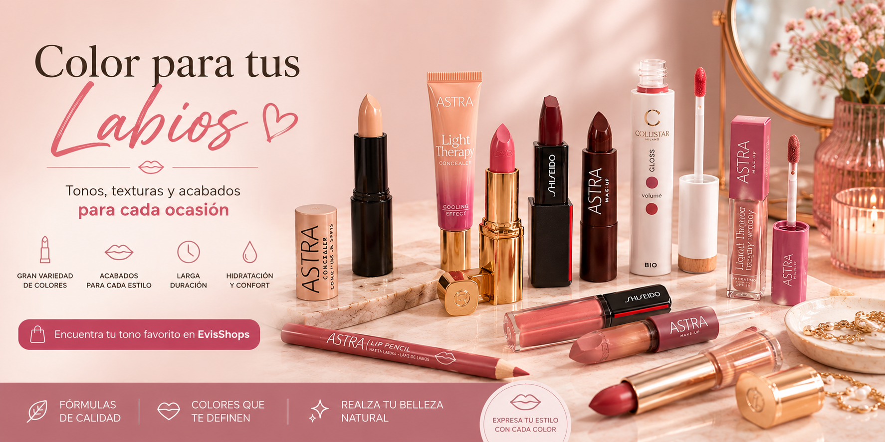 color para tus Labios. EvisShops