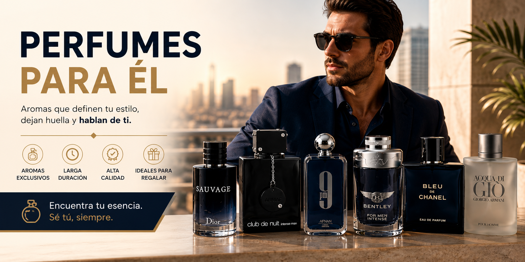 Perfumes para Él. EvisShops