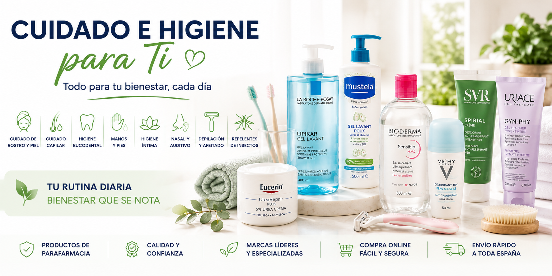 Cuidado e higiene para ti. EvisShops