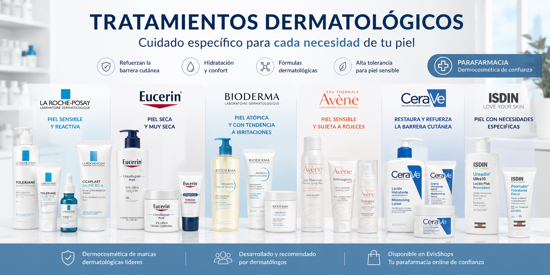 Tratamientos Dermatológicos. Evisshops