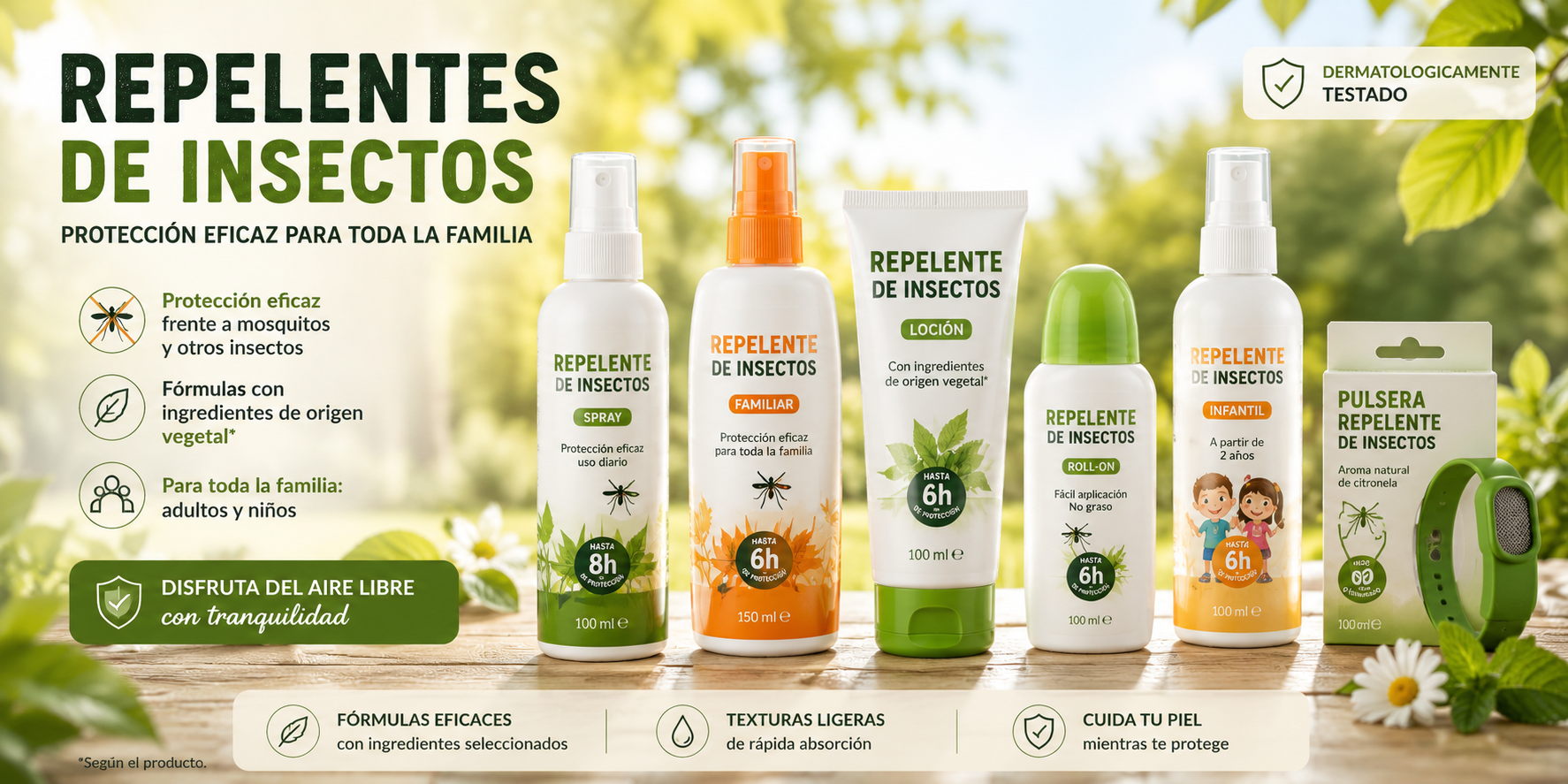 Repelentes de Insectos. EvisShops