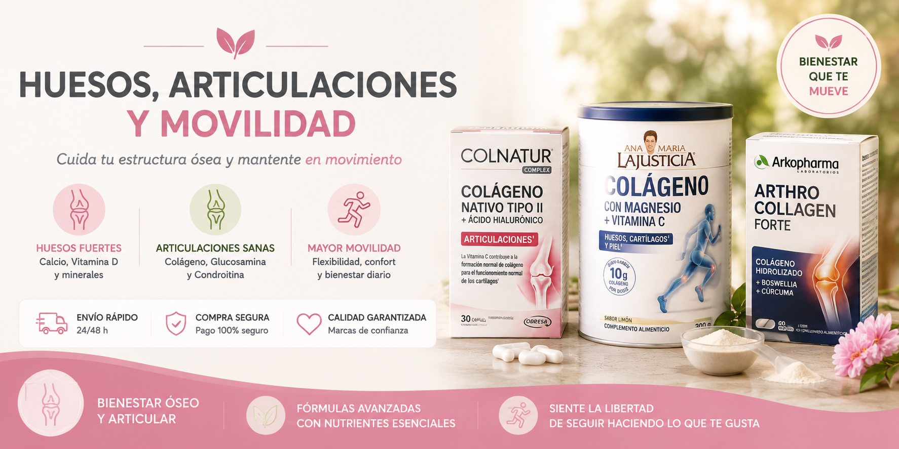 Huesos, Articulaciones y Movilidad. EvisShops