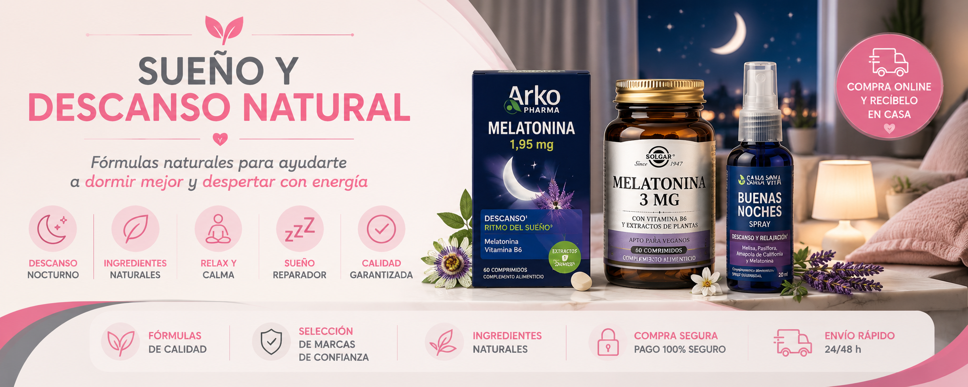 Sueño y Descanso Natural. EvisShops