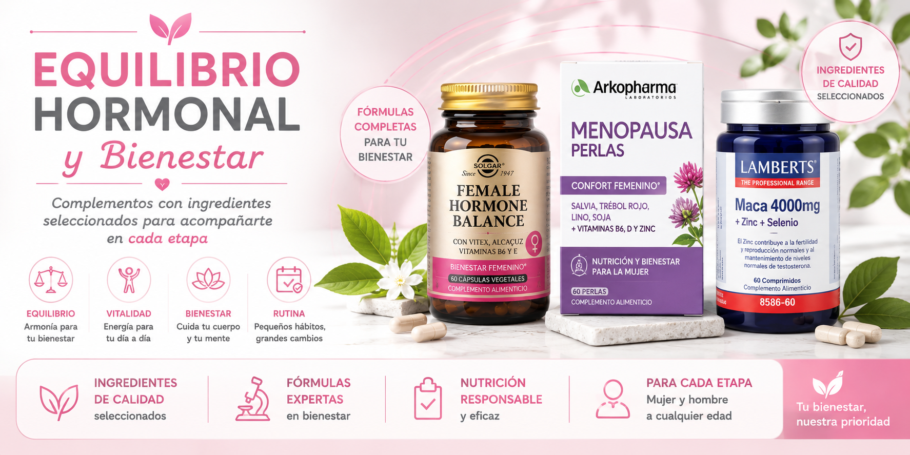 Equilibrio Hormonal y Bienestar. EvisShops