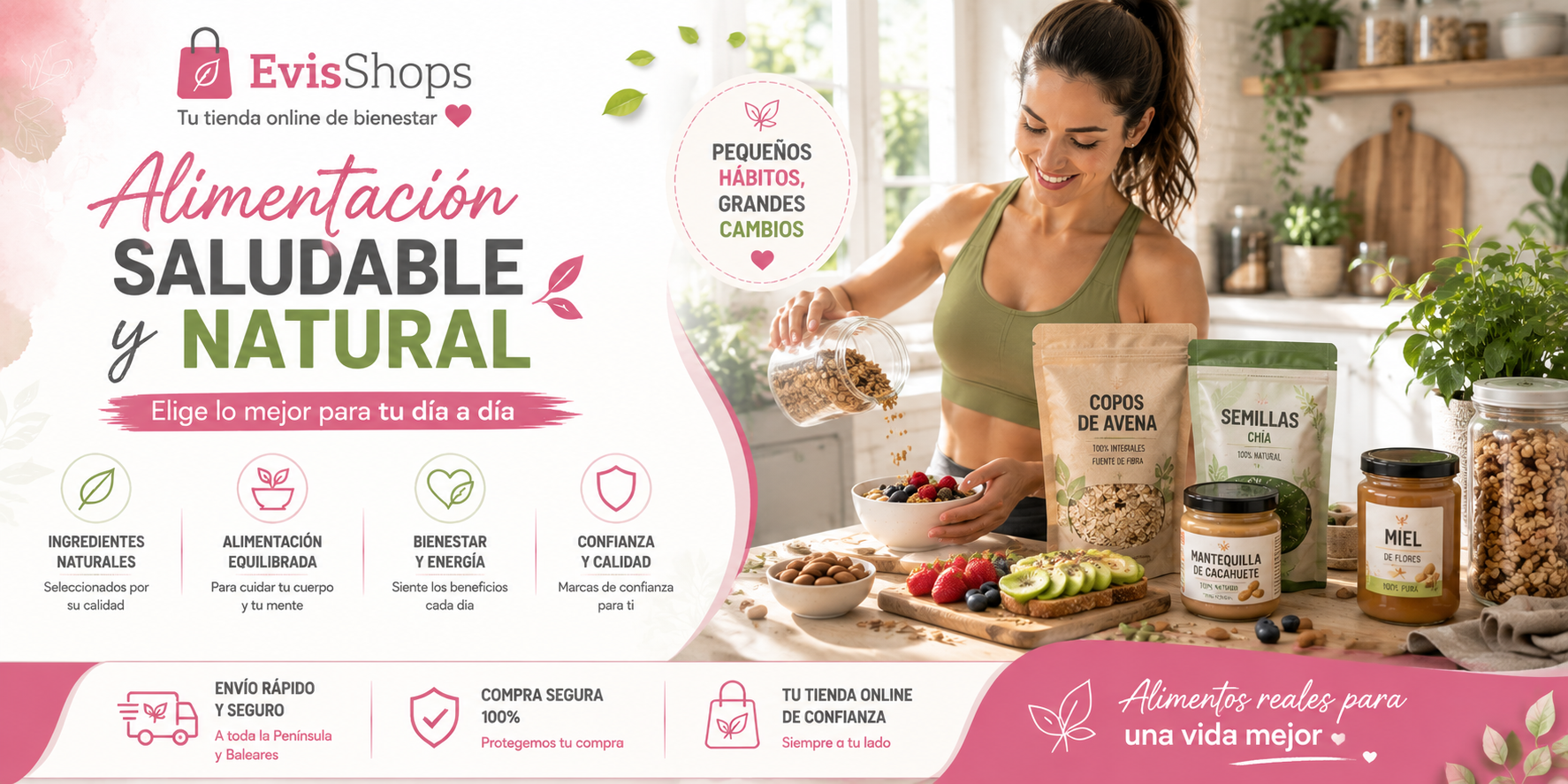 Alimentación Saludable y Natural. EvisShops
