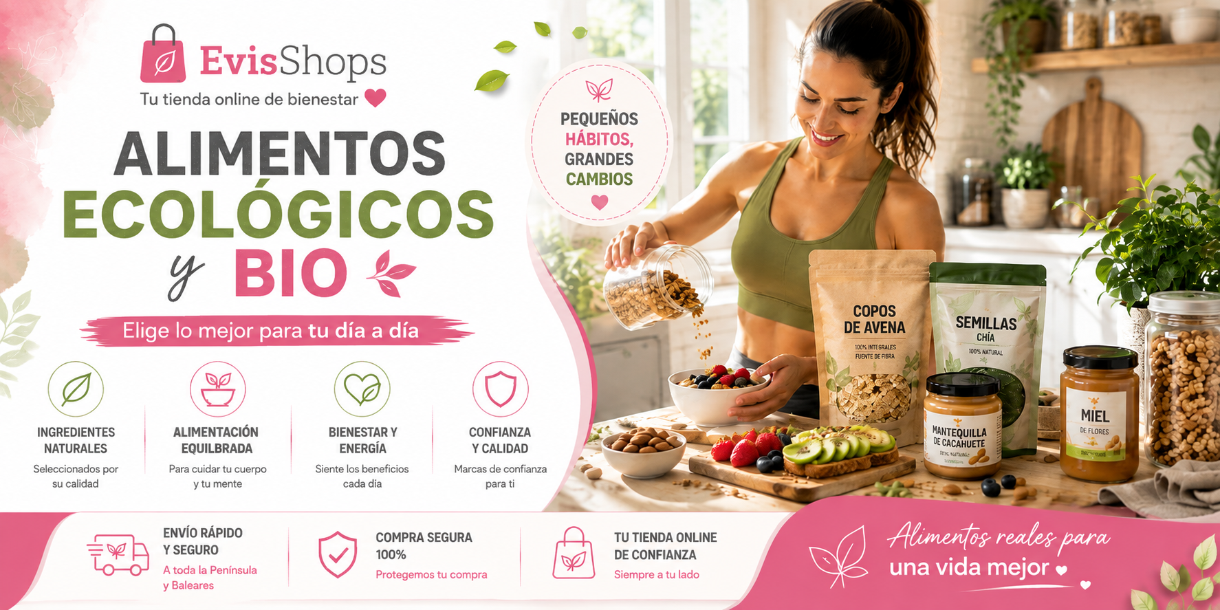 Alimentos Ecológicos y Bio. EvisShops