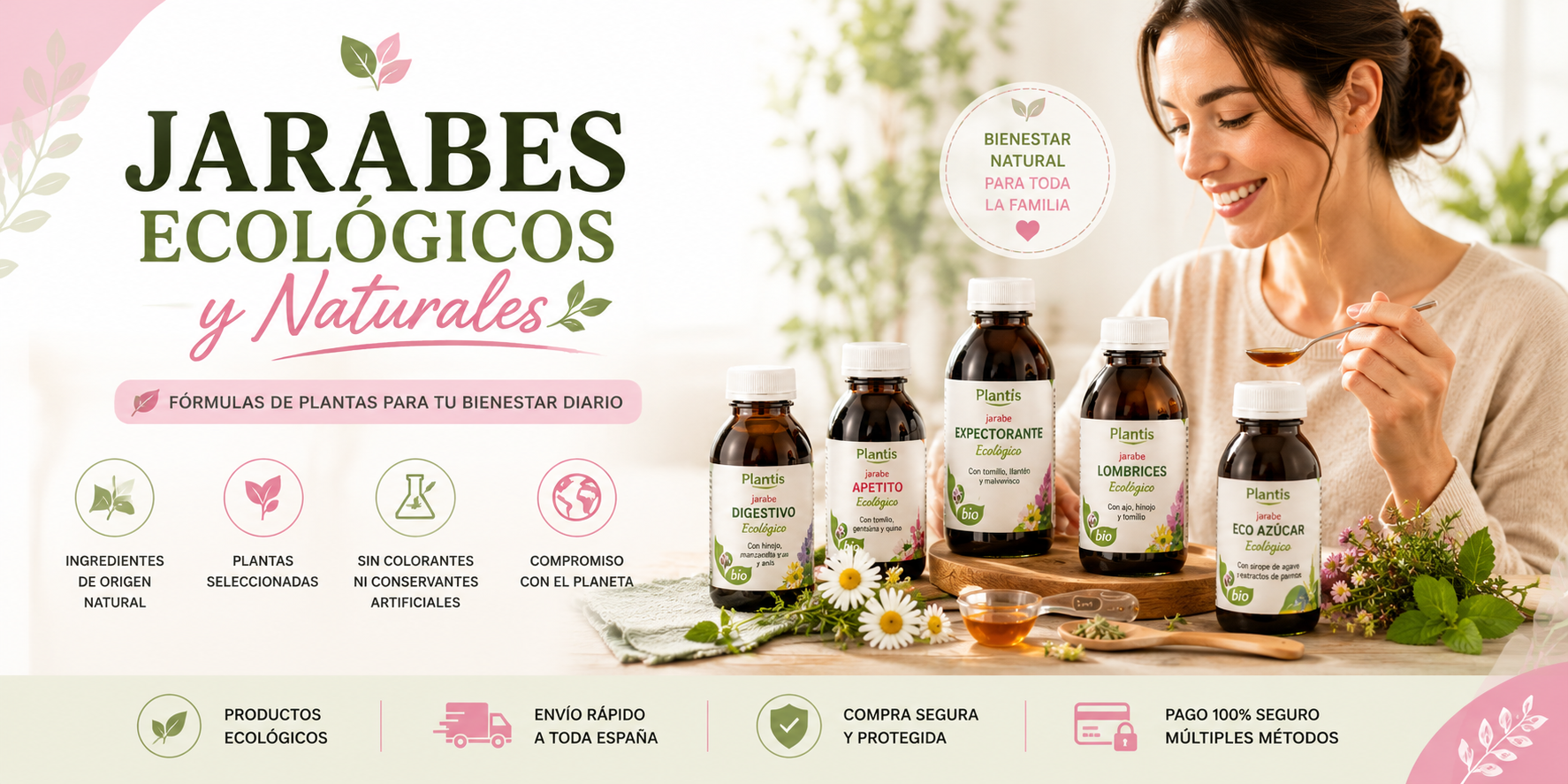 Jarabes Ecológicos y Naturales. EvisShops