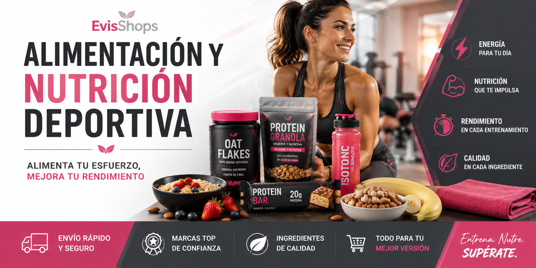 Alimentación y Nutrición Deportiva. EvisShops