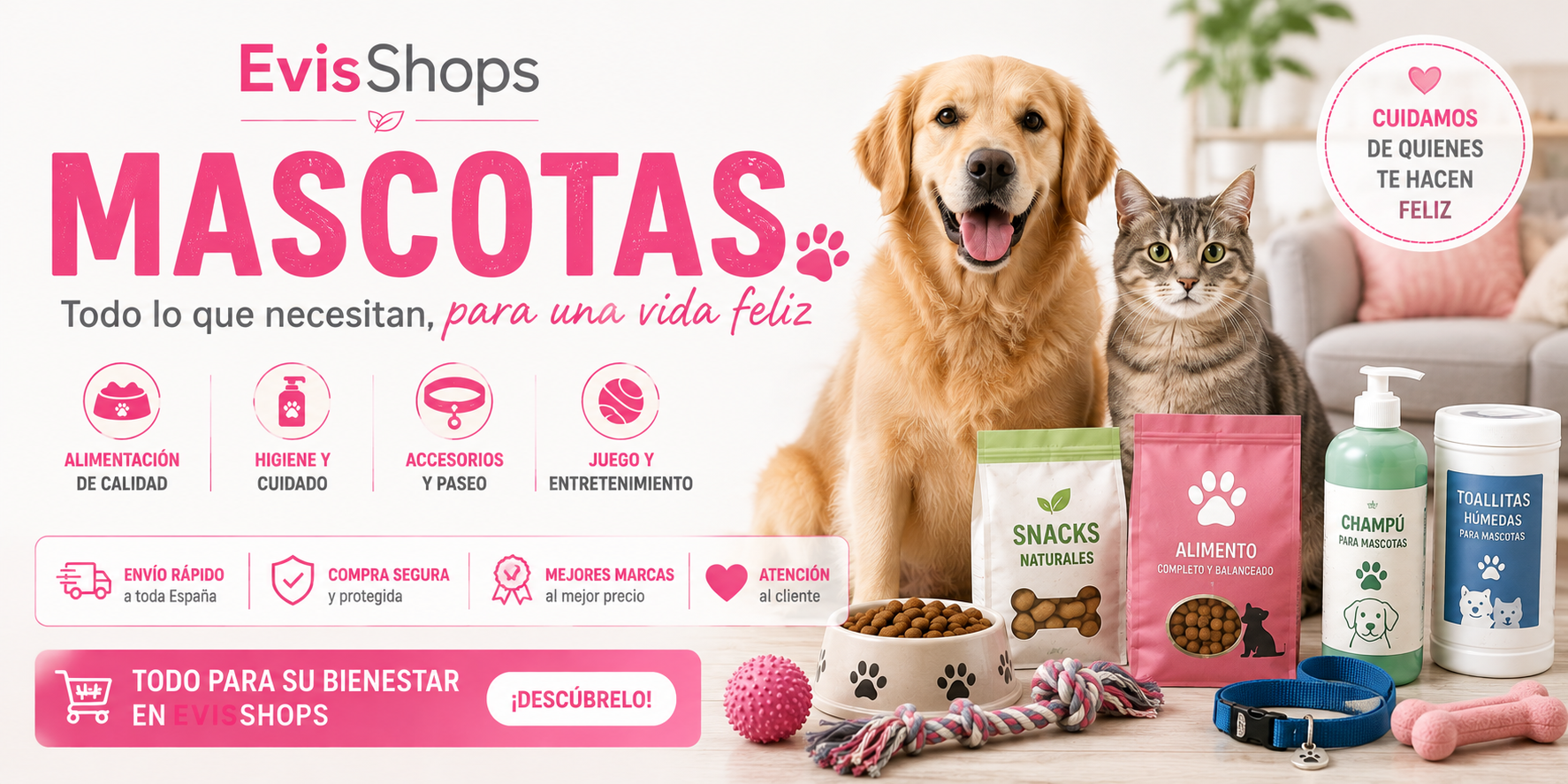 Mascotas. EvisShops