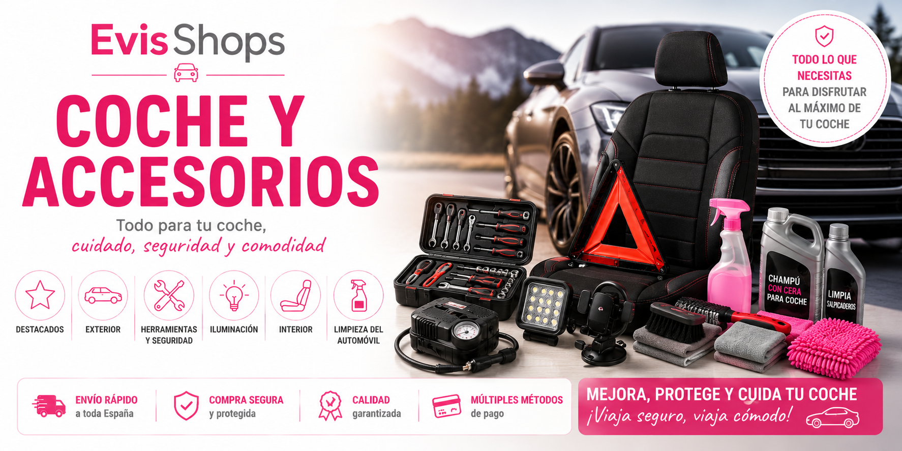Coche y Accesorios. EvisShops