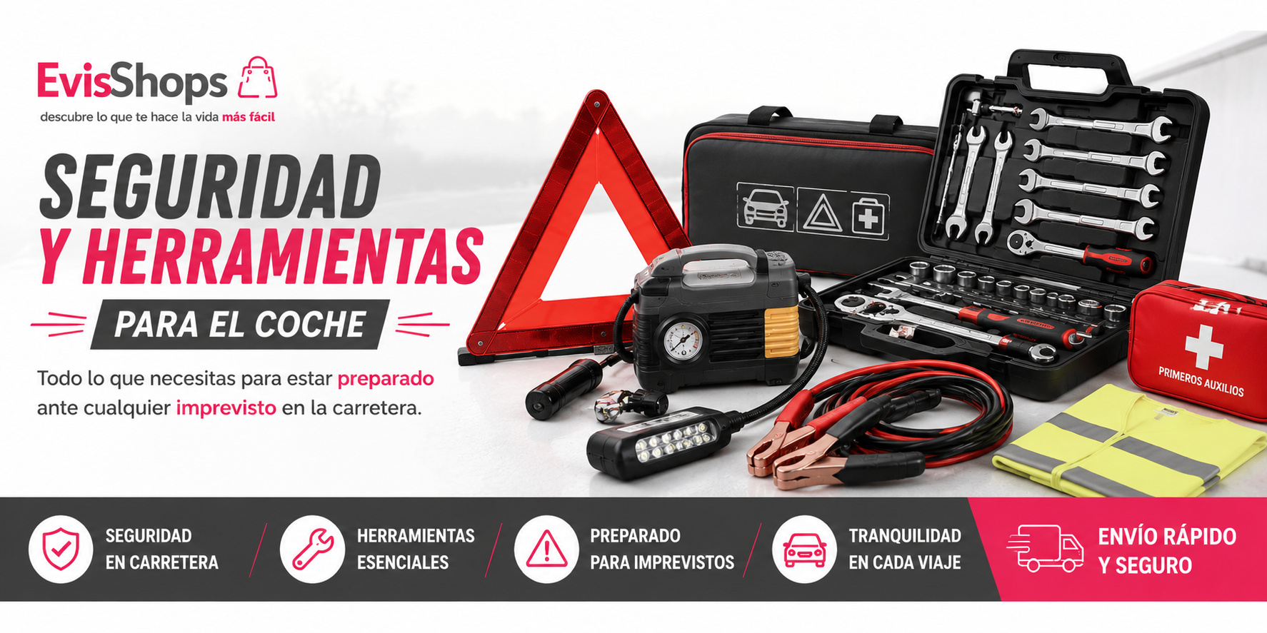 Seguridad y Herramientas para el Coche. EvisShops