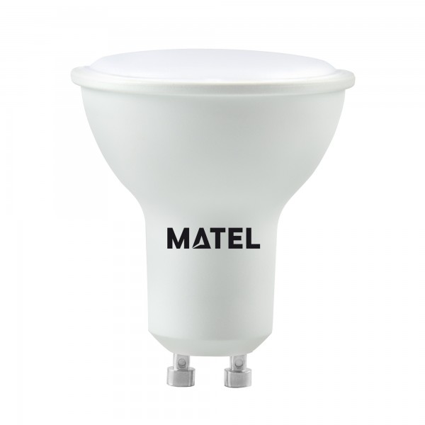 Bomb.led dicroica al.fund.120ºgu10  8w.c (caja de 10 unidades)