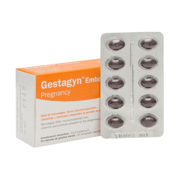 Gestagyn Embarazo DHA 30 Caps