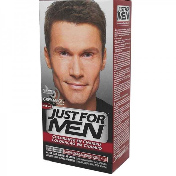 Just For Men Anticanas Castaño Oscuro
