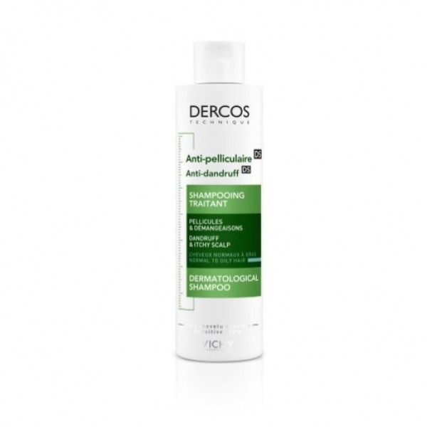 Vichy Dercos Technique Champú Anticaspa Cabello Normal a Graso 200 ml