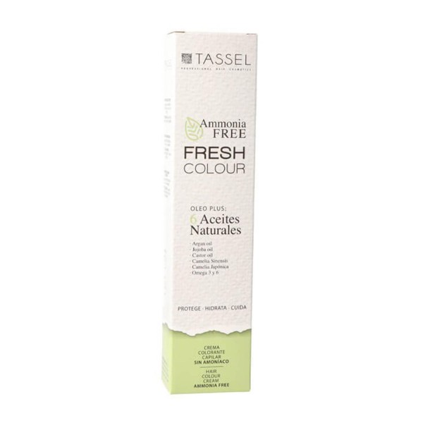 Eurostil fresh colour crema decolorante sin amoniaco oleo plus 6.7 rubio oscuro marron 1un
