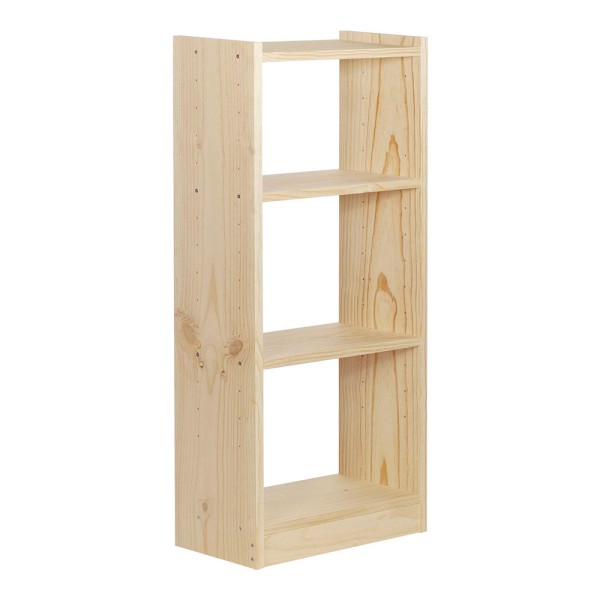 Estanteria gala 4 baldas madera de 49,6 x 25 x 120,7 cm
