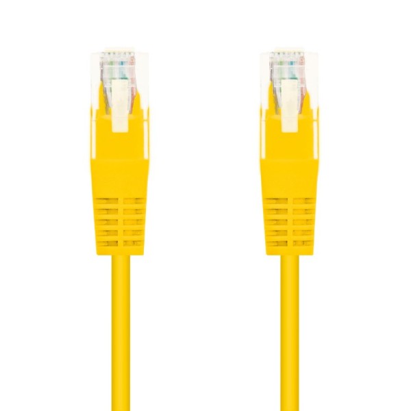 Nanocable latiguillo categoria 6 utp 0,5m amarillo