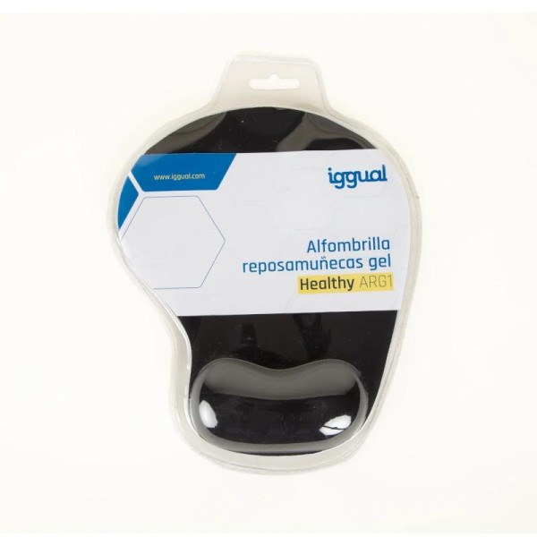 Iggual alfombrilla reposamuñecas gel healthy arg1