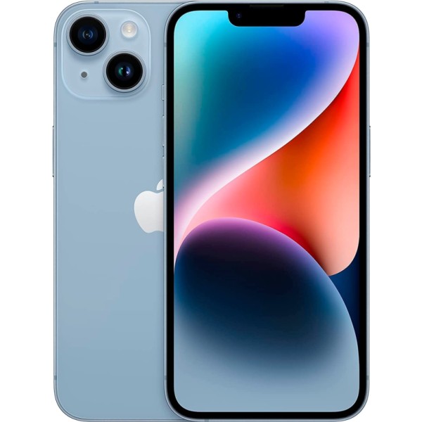 Apple iphone 14 5g reacondicionado (cpo) blue / 6+256gb / 6.1" amoled full hd+